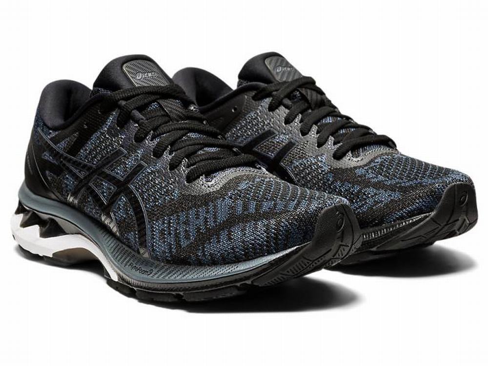 Chaussures Running Asics GEL-KAYANO 27 MK Femme Noir Grise | GVM-527490