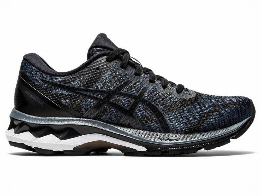 Chaussures Running Asics GEL-KAYANO 27 MK Femme Noir Grise | GVM-527490