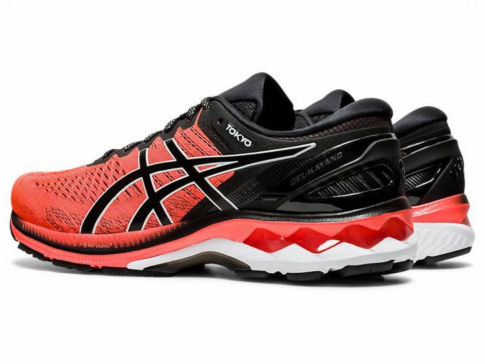 Chaussures Running Asics GEL-KAYANO 27 TOKYO Homme Orange Noir | VUO-096713