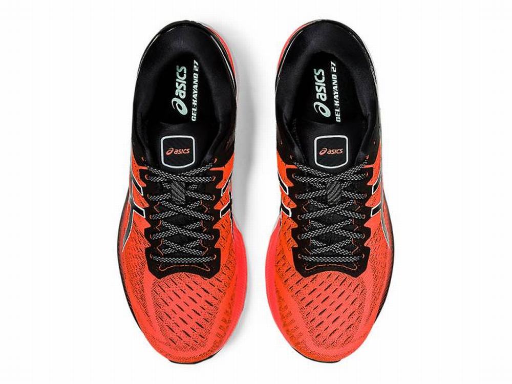 Chaussures Running Asics GEL-KAYANO 27 TOKYO Homme Orange Noir | VUO-096713