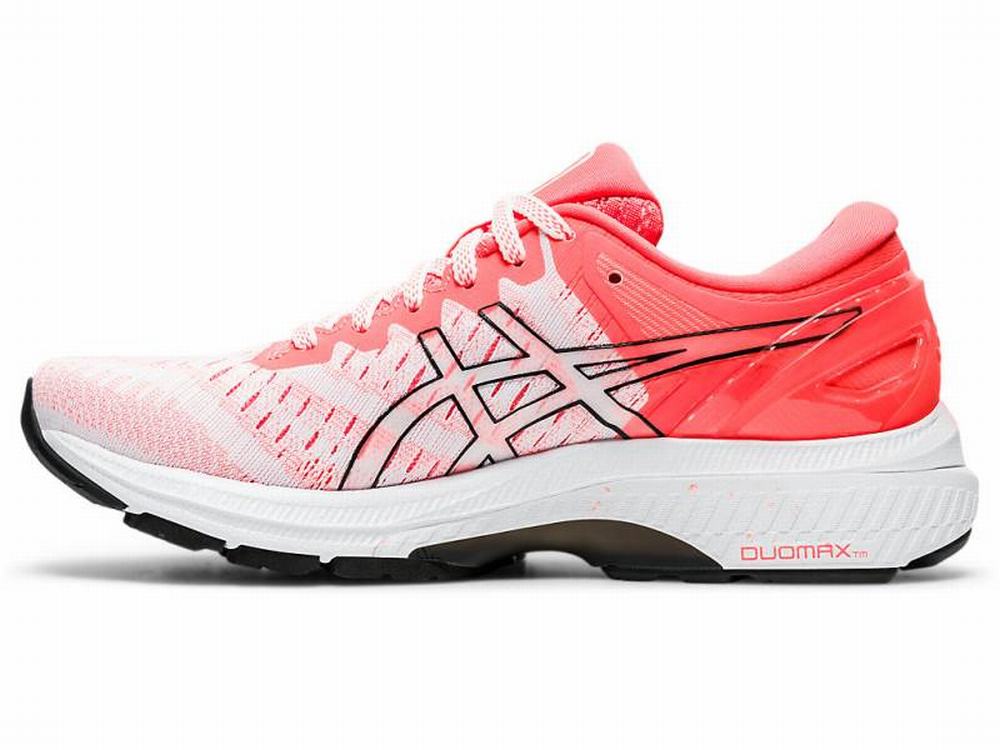 Chaussures Running Asics GEL-KAYANO 27 TOKYO Femme Blanche Orange Rouge | WHP-610584