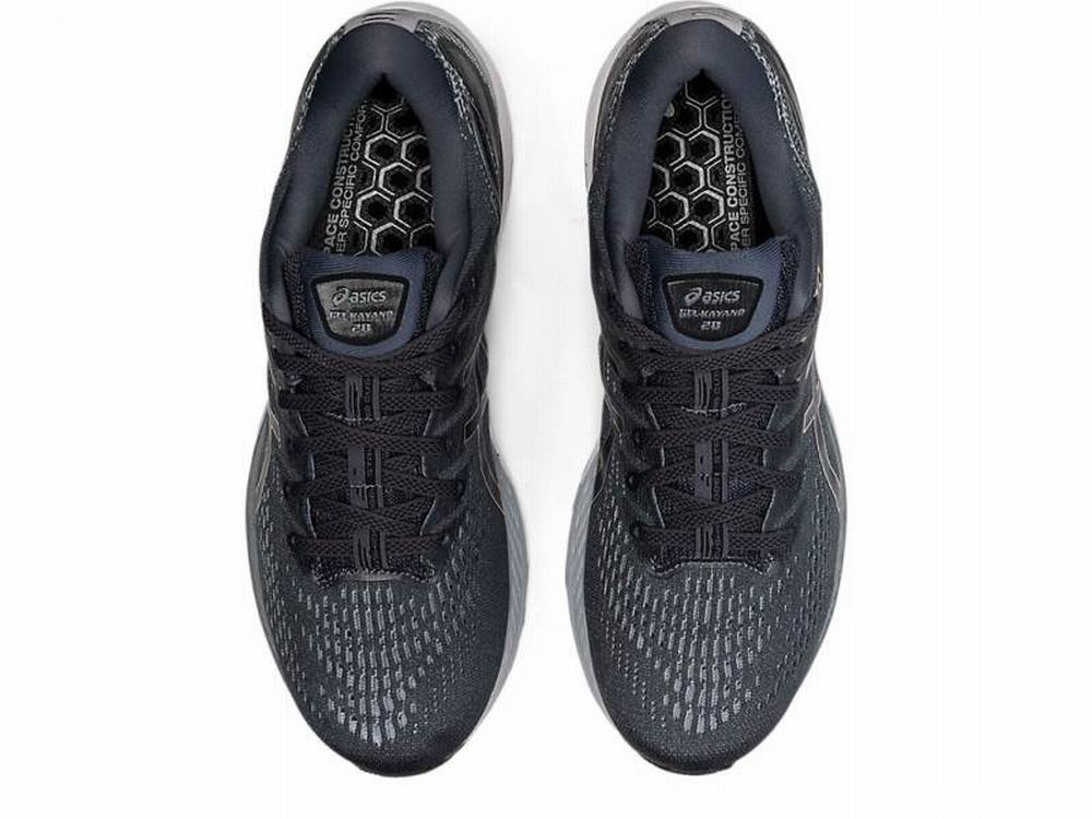 Chaussures Running Asics GEL-KAYANO 28 (2E) Homme Noir Grise | TKM-469387