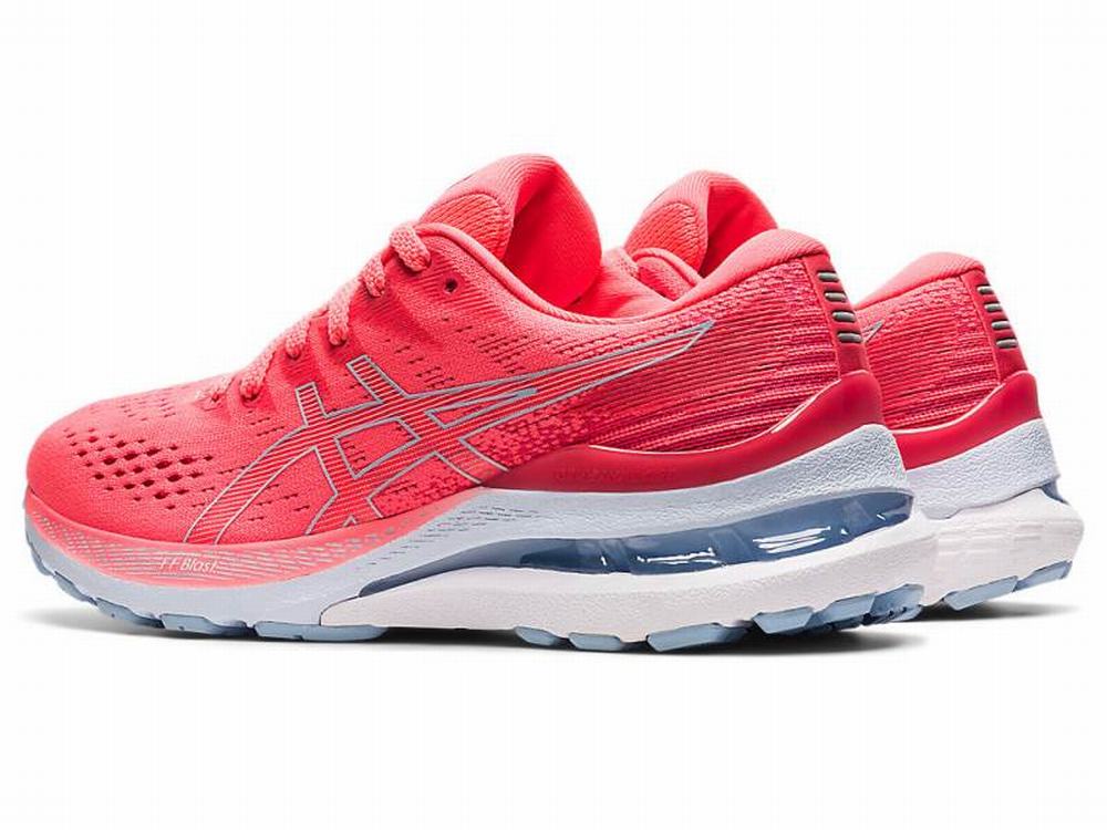 Chaussures Running Asics GEL-KAYANO 28 (D) Femme Corail | UPO-925746