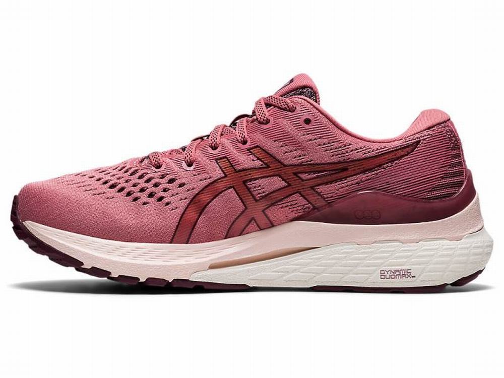 Chaussures Running Asics GEL-KAYANO 28 Femme Rose Foncé | XUN-279065