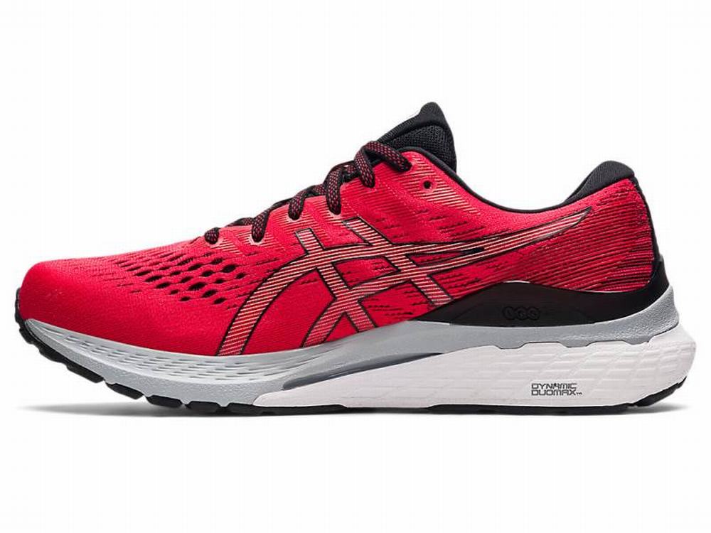 Chaussures Running Asics GEL-KAYANO 28 Homme Noir Rouge | JIH-079524