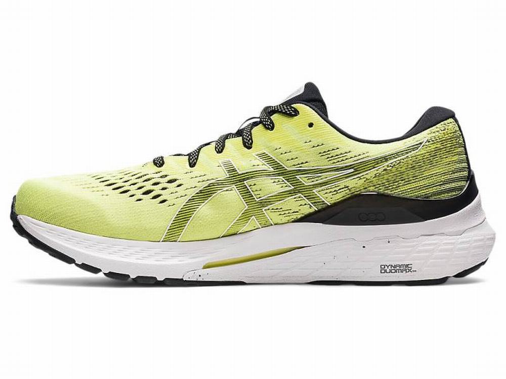 Chaussures Running Asics GEL-KAYANO 28 Homme Blanche Jaune | LEX-284163