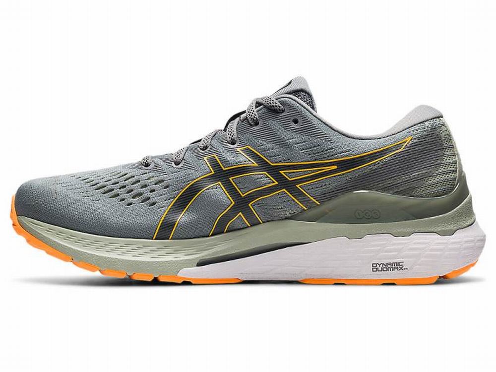 Chaussures Running Asics GEL-KAYANO 28 Homme Grise Orange | UXB-598023