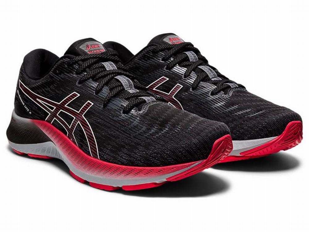 Chaussures Running Asics GEL-KAYANO LITE 2 Homme Noir Blanche | FDB-639482