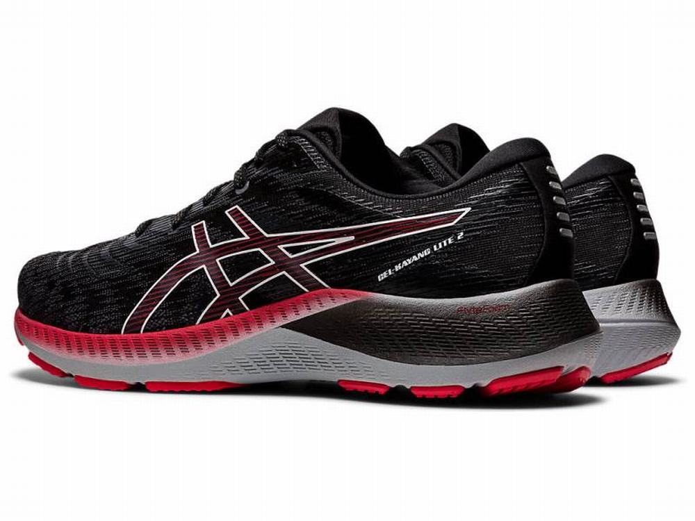 Chaussures Running Asics GEL-KAYANO LITE 2 Homme Noir Blanche | FDB-639482