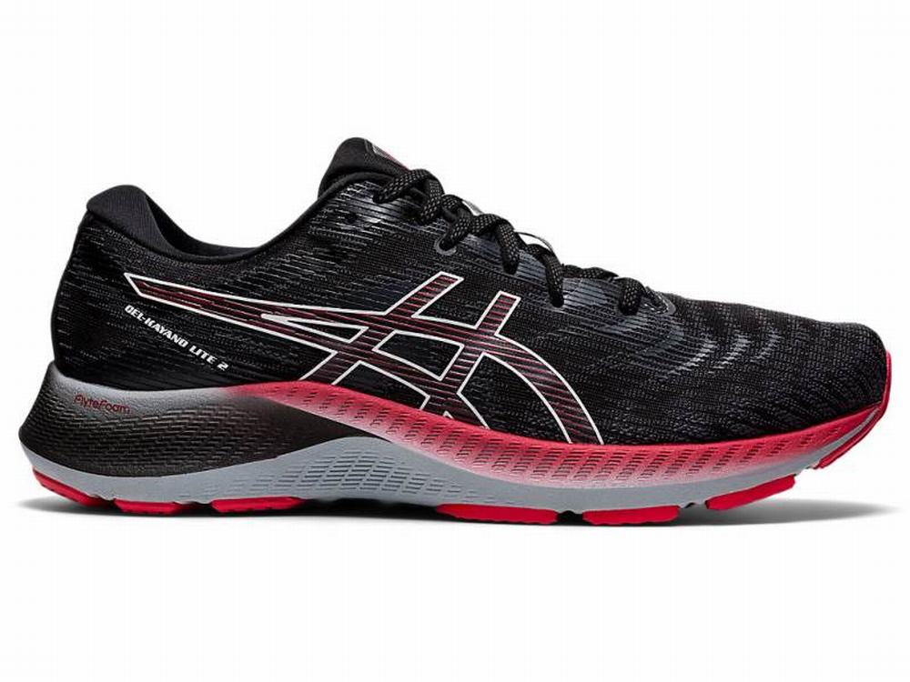 Chaussures Running Asics GEL-KAYANO LITE 2 Homme Noir Blanche | FDB-639482