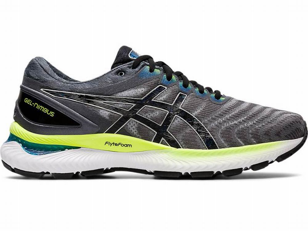 Chaussures Running Asics GEL-NIMBUS 22 Homme Noir Grise | BOF-768591