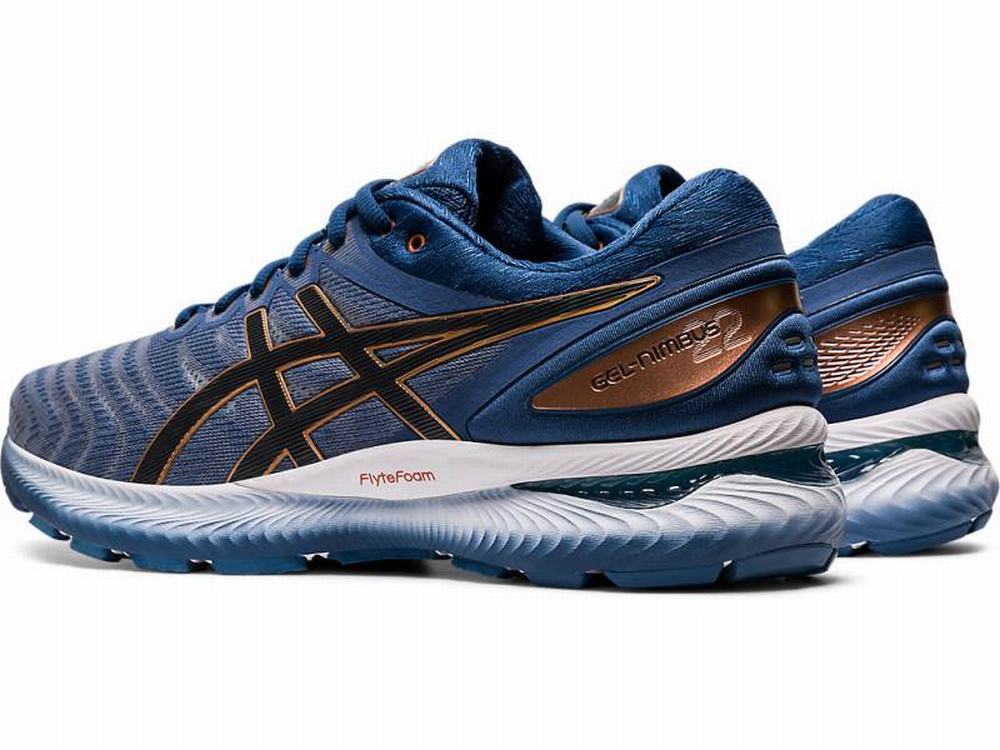 Chaussures Running Asics GEL-NIMBUS 22 Homme Grise | IYH-876023