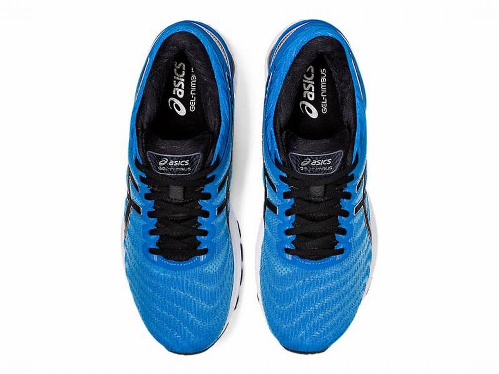 Chaussures Running Asics GEL-NIMBUS 22 Homme Noir Bleu | PEC-876453