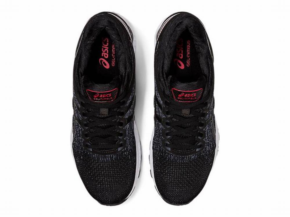 Chaussures Running Asics GEL-NIMBUS 22 Knit Homme Noir | JQX-029187