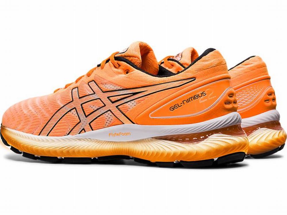 Chaussures Running Asics GEL-NIMBUS 22 MODERN TOKYO Homme Orange Noir | XIR-193458