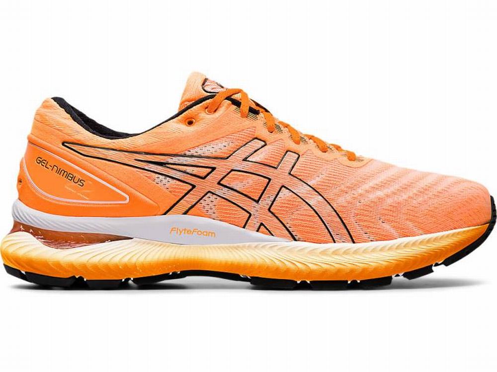 Chaussures Running Asics GEL-NIMBUS 22 MODERN TOKYO Homme Orange Noir | XIR-193458