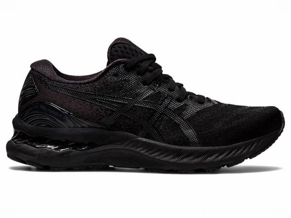 Chaussures Running Asics GEL-NIMBUS 23 (D) Femme Noir | CYT-129506