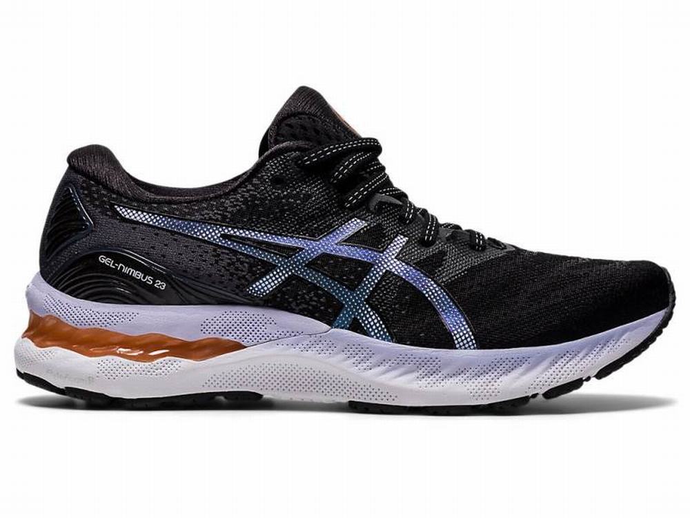 Chaussures Running Asics GEL-NIMBUS 23 Femme Noir Grise | RSH-741208