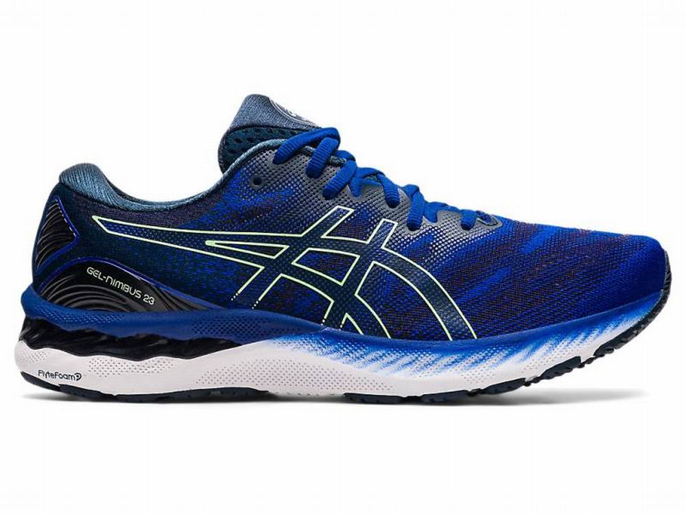 Chaussures Running Asics GEL-NIMBUS 23 Homme Bleu Foncé | PIJ-098241