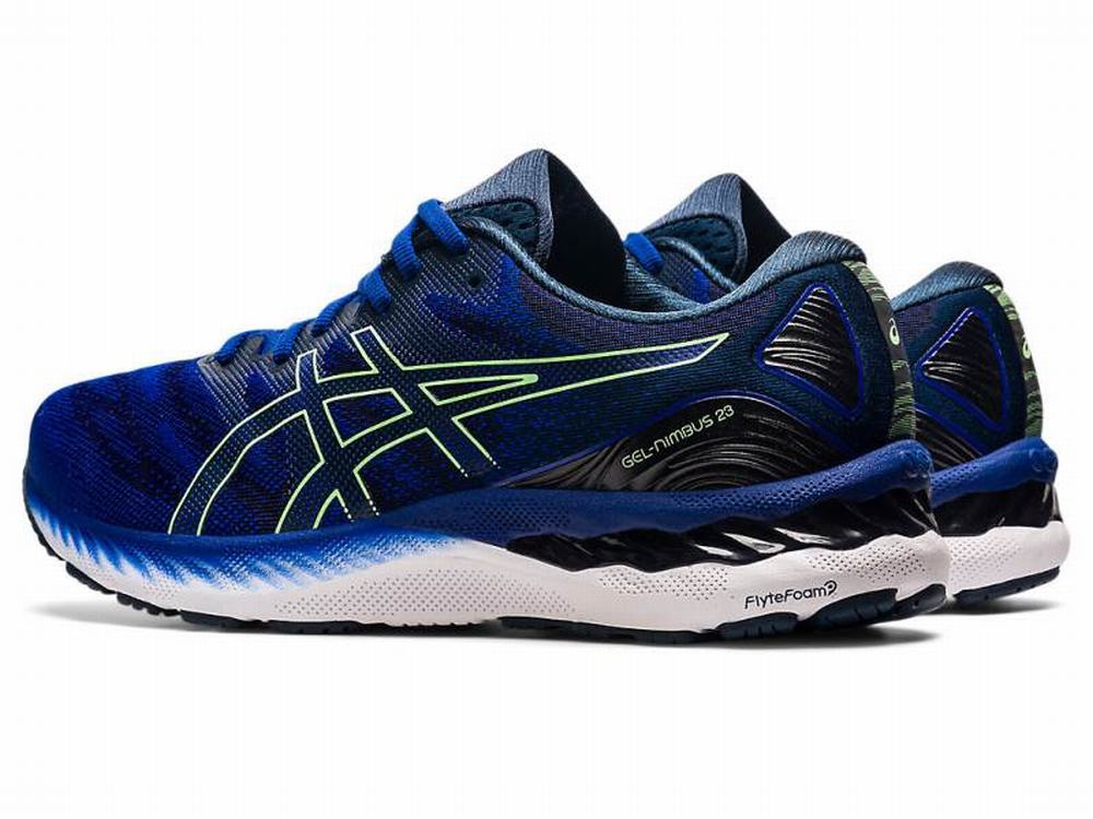 Chaussures Running Asics GEL-NIMBUS 23 Homme Bleu Foncé | PIJ-098241