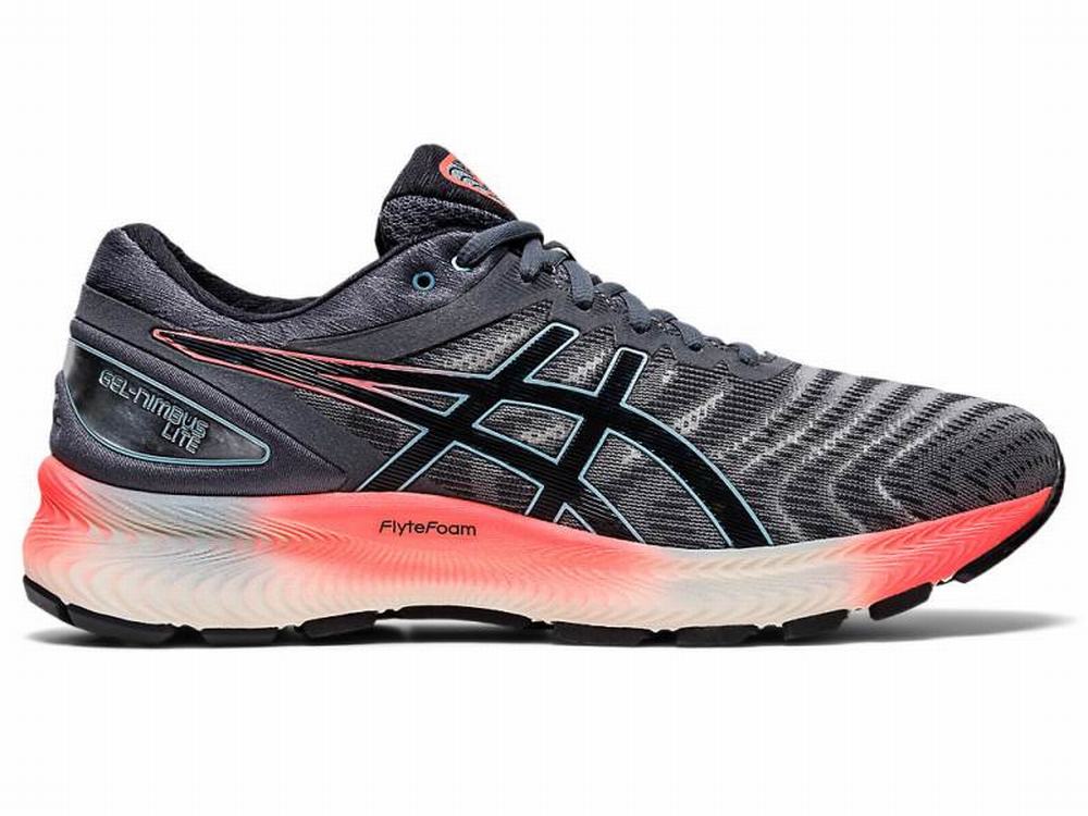 Chaussures Running Asics GEL-NIMBUS LITE Homme Noir Grise | BYE-754168