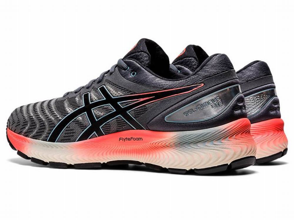 Chaussures Running Asics GEL-NIMBUS LITE Homme Noir Grise | BYE-754168