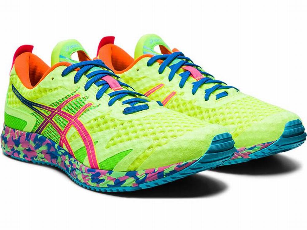 Chaussures Running Asics GEL-NOOSA TRI 12 Homme Jaune Rose | BKX-923086