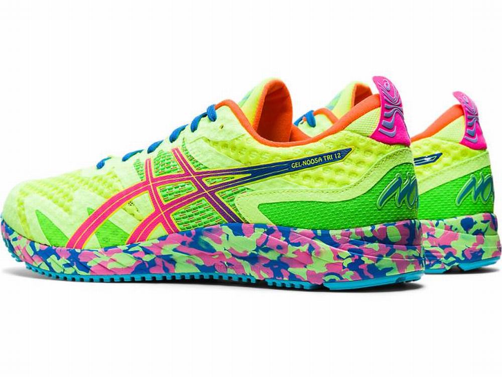 Chaussures Running Asics GEL-NOOSA TRI 12 Homme Jaune Rose | BKX-923086