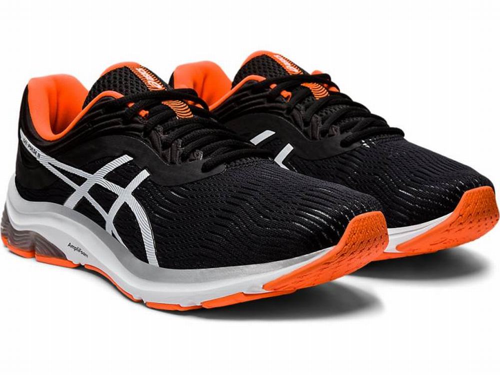 Chaussures Running Asics GEL-PULSE 11 Homme Noir Blanche | WRG-420179