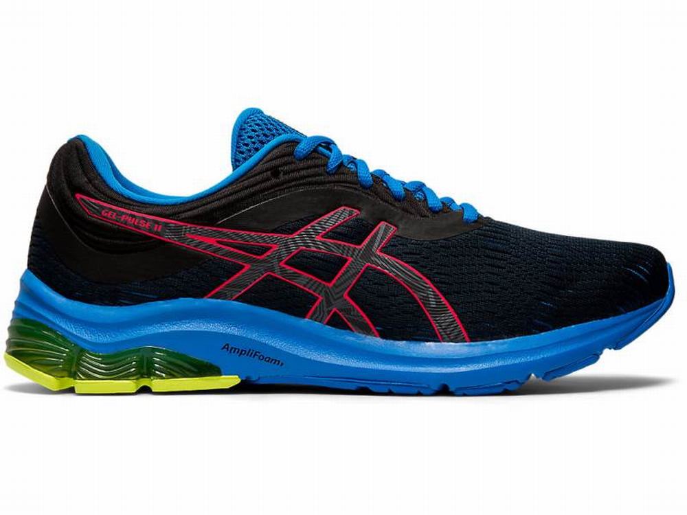 Chaussures Running Asics GEL-PULSE 11 LITE-SHOW Homme Noir Rose | VQX-239615