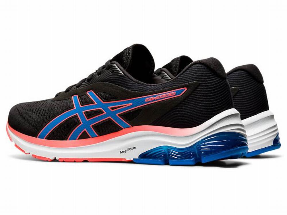 Chaussures Running Asics GEL-PULSE 12 Homme Noir Bleu | PJN-327608