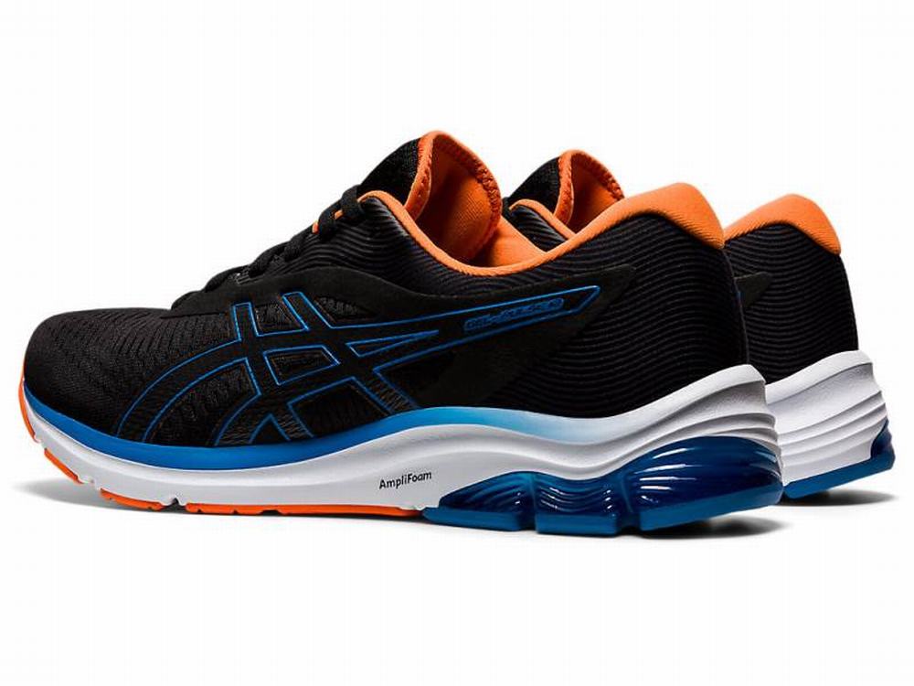 Chaussures Running Asics GEL-PULSE 12 Homme Noir Bleu | SUM-058142