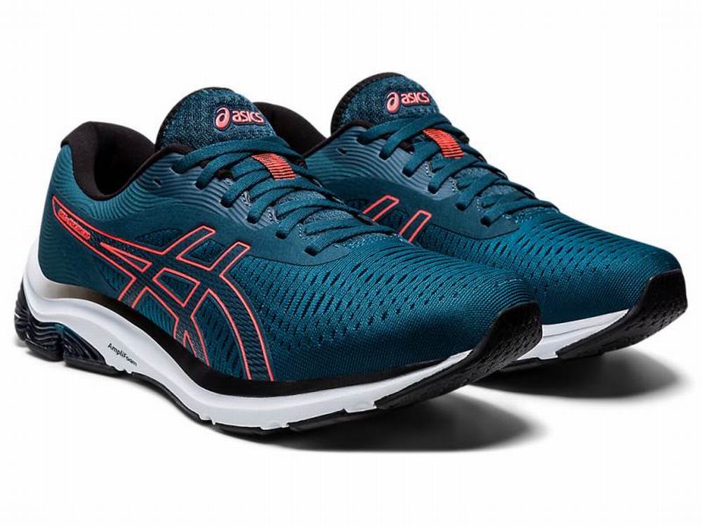 Chaussures Running Asics GEL-PULSE 12 Homme Bleu | UED-132958