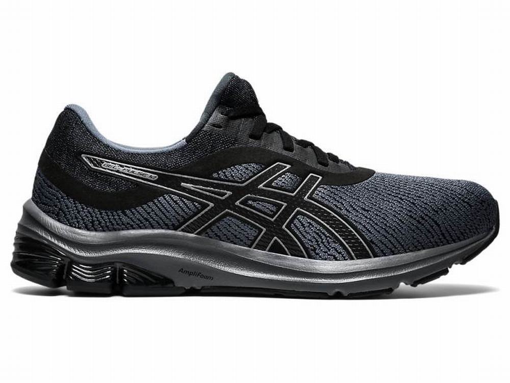 Chaussures Running Asics GEL-PULSE 12 MONO-SOCK Homme Noir | UCH-612479