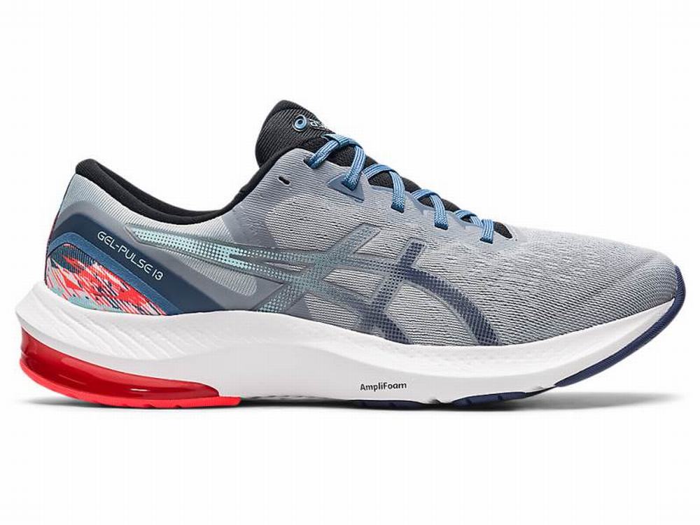 Chaussures Running Asics GEL-PULSE 13 Homme Grise Bleu | KHL-504276