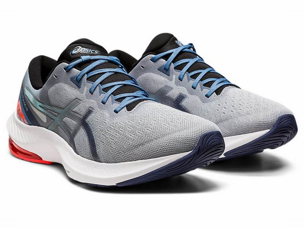 Chaussures Running Asics GEL-PULSE 13 Homme Grise Bleu | KHL-504276