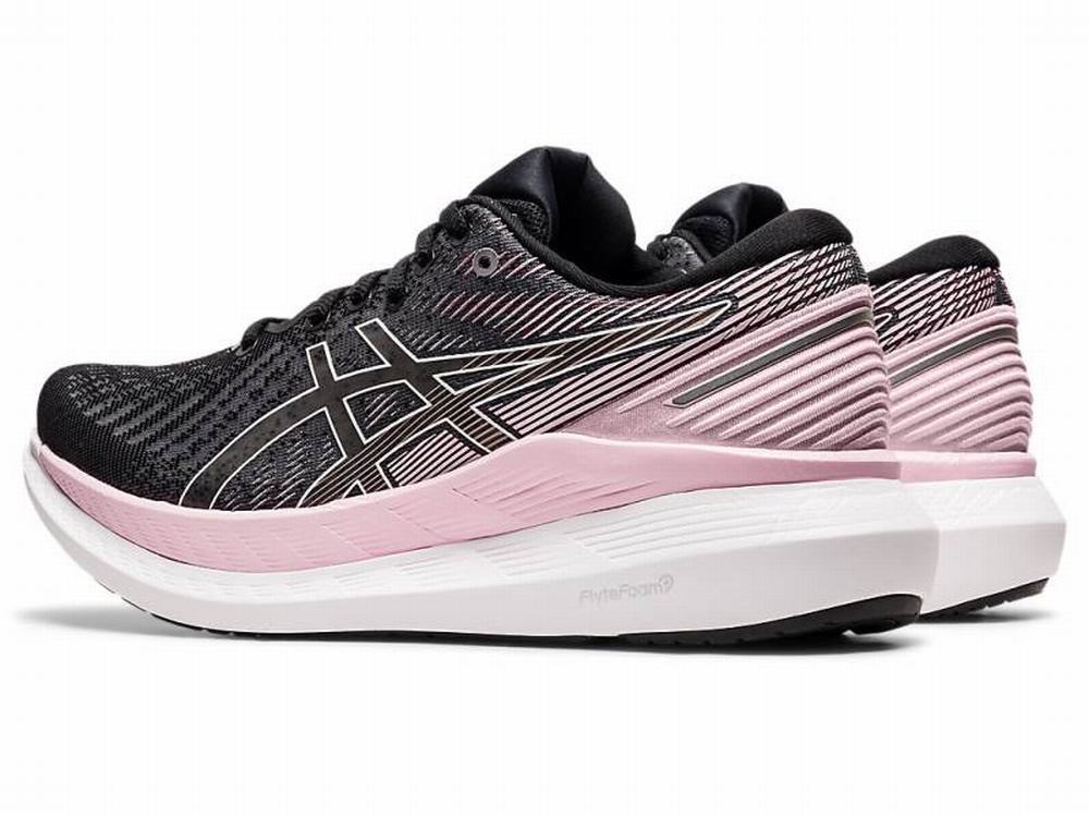 Chaussures Running Asics GLIDERIDE 2 Femme Noir Rose | BIN-709352