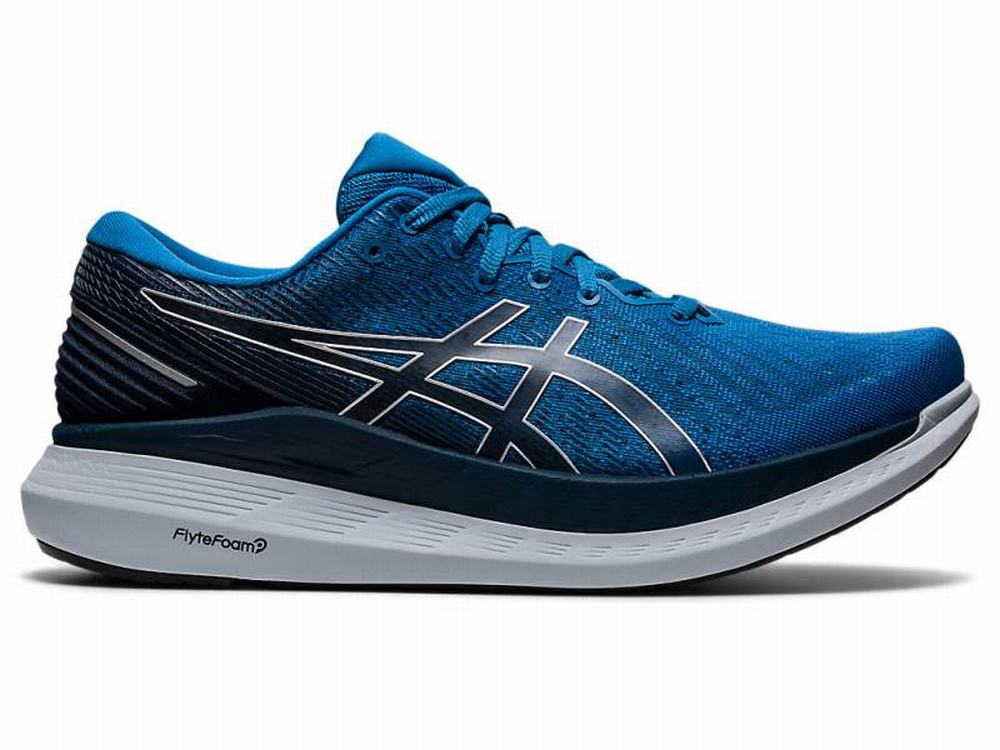 Chaussures Running Asics GLIDERIDE 2 Homme Noir Bleu | AQV-864539