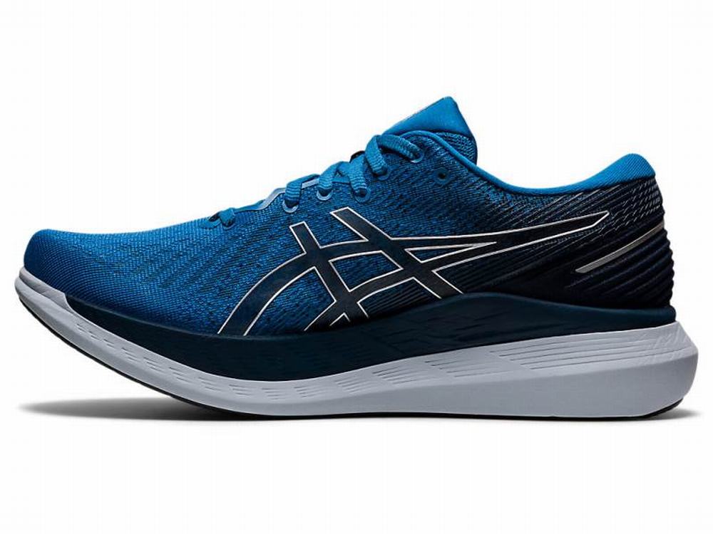 Chaussures Running Asics GLIDERIDE 2 Homme Noir Bleu | AQV-864539