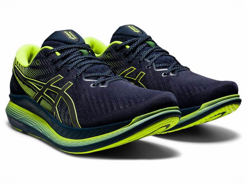 Chaussures Running Asics GLIDERIDE 2 LITE-SHOW Homme Bleu | GJC-519783