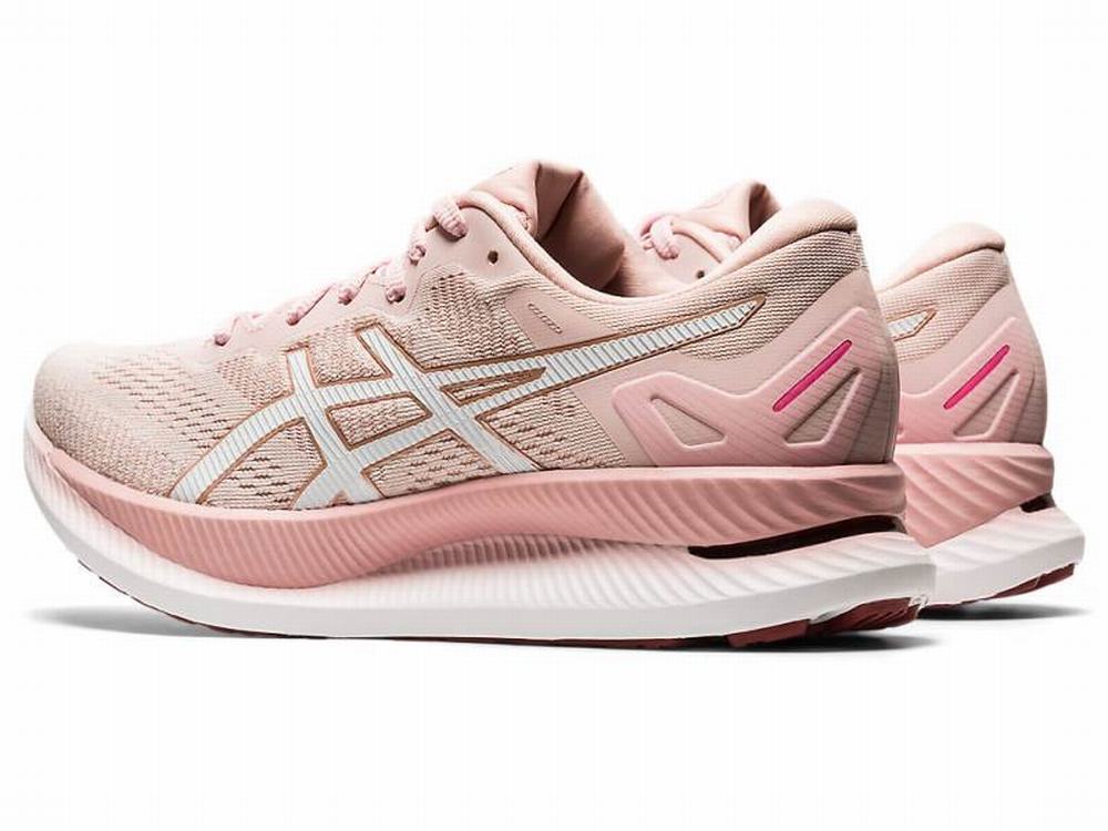 Chaussures Running Asics GLIDERIDE Femme Blanche | BGS-325860