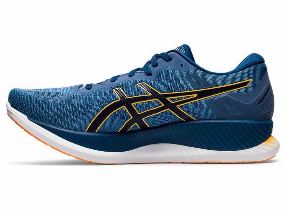 Chaussures Running Asics GLIDERIDE Homme Grise Bleu | HIP-196035