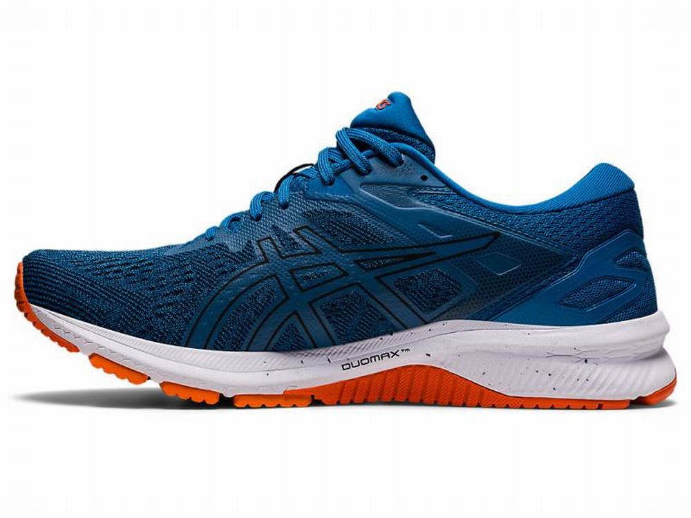 Chaussures Running Asics GT-1000 10 (4E) Homme Noir Bleu | RZJ-693071