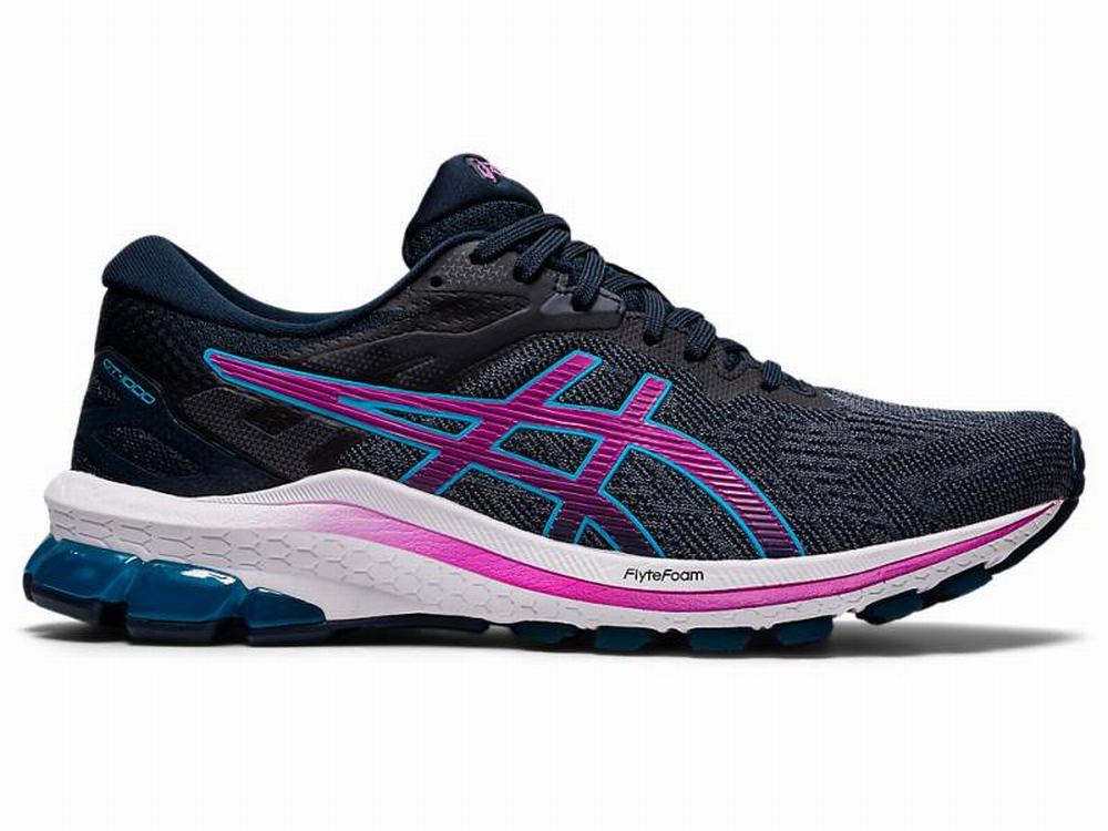 Chaussures Running Asics GT-1000 10 Femme Bleu Violette | DUG-875413