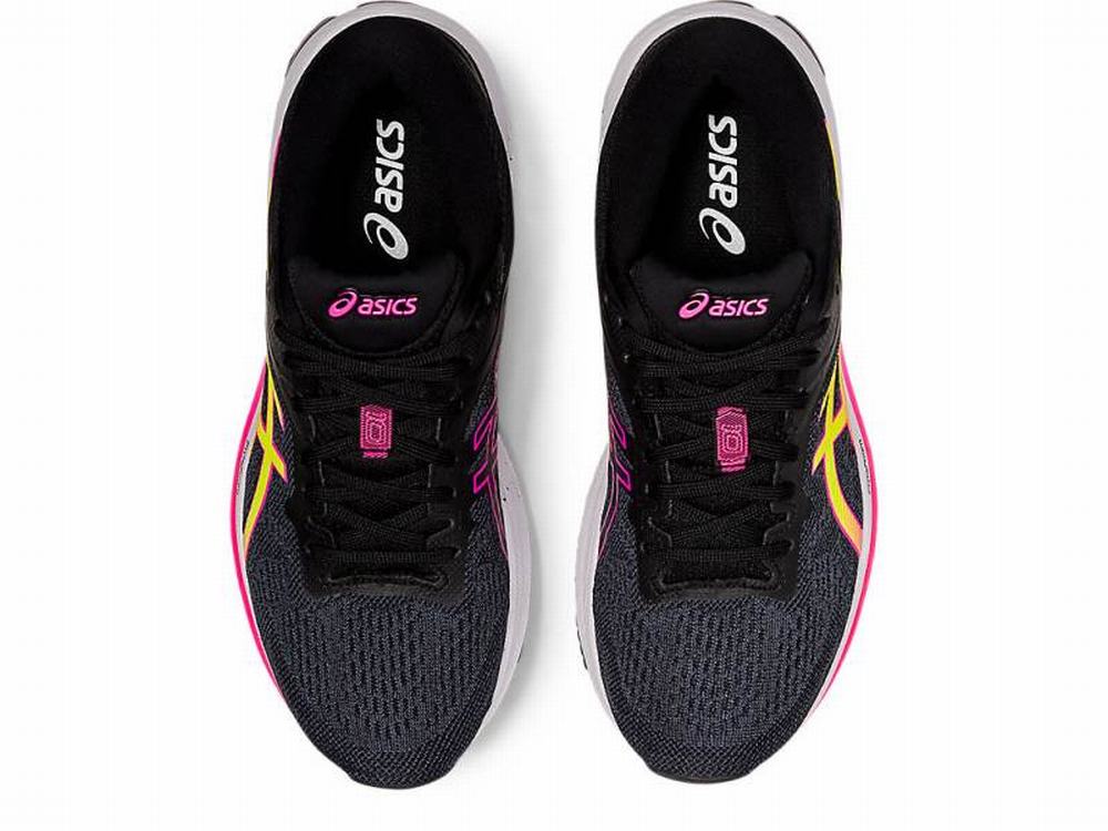 Chaussures Running Asics GT-1000 10 Femme Noir Rose | FBA-175389