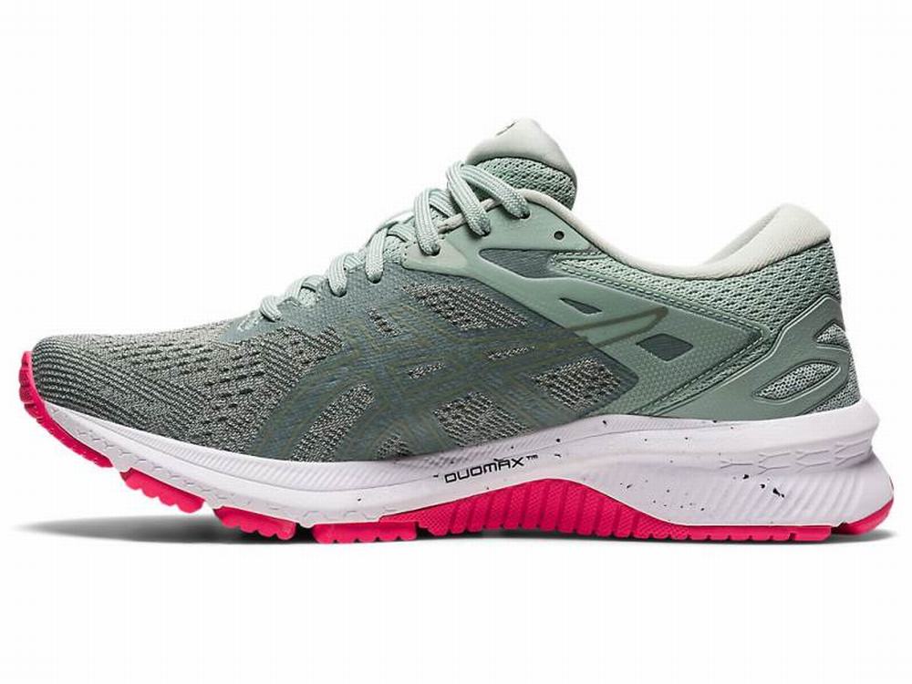 Chaussures Running Asics GT-1000 10 Femme Vert Clair | KUX-987536