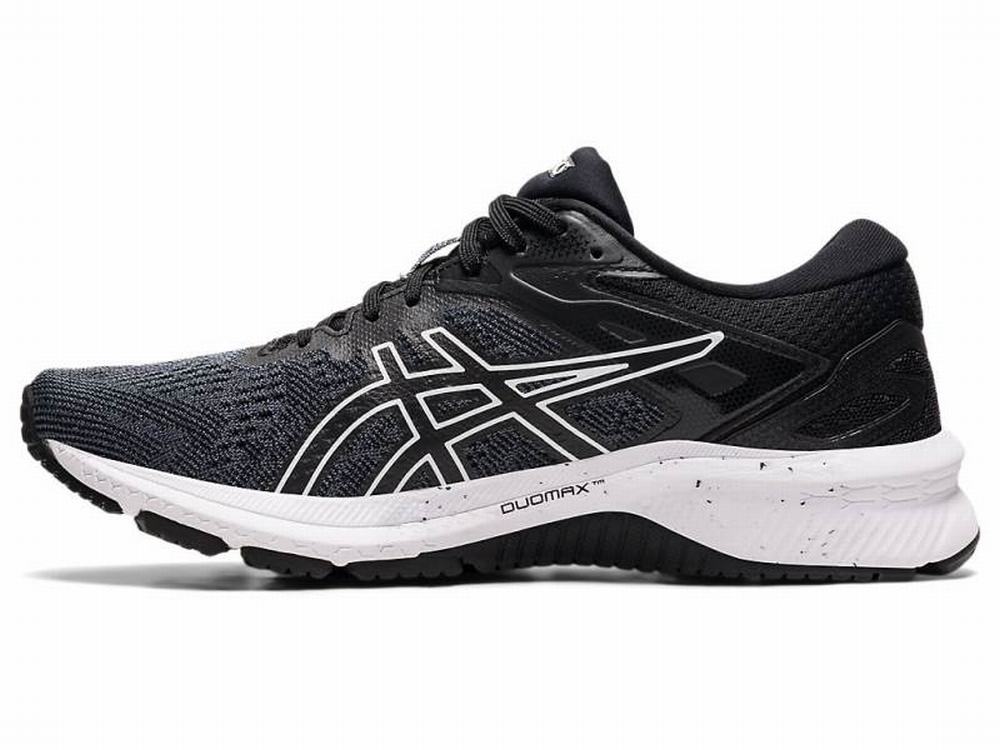 Chaussures Running Asics GT-1000 10 Femme Noir Blanche | VXC-872649