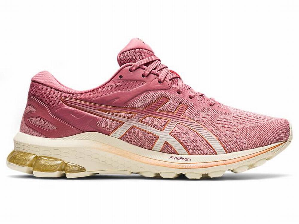 Chaussures Running Asics GT-1000 10 Femme Rose Rose | XJZ-704351