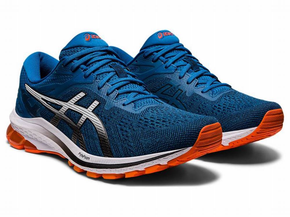 Chaussures Running Asics GT-1000 10 Homme Noir Bleu | QLY-526407