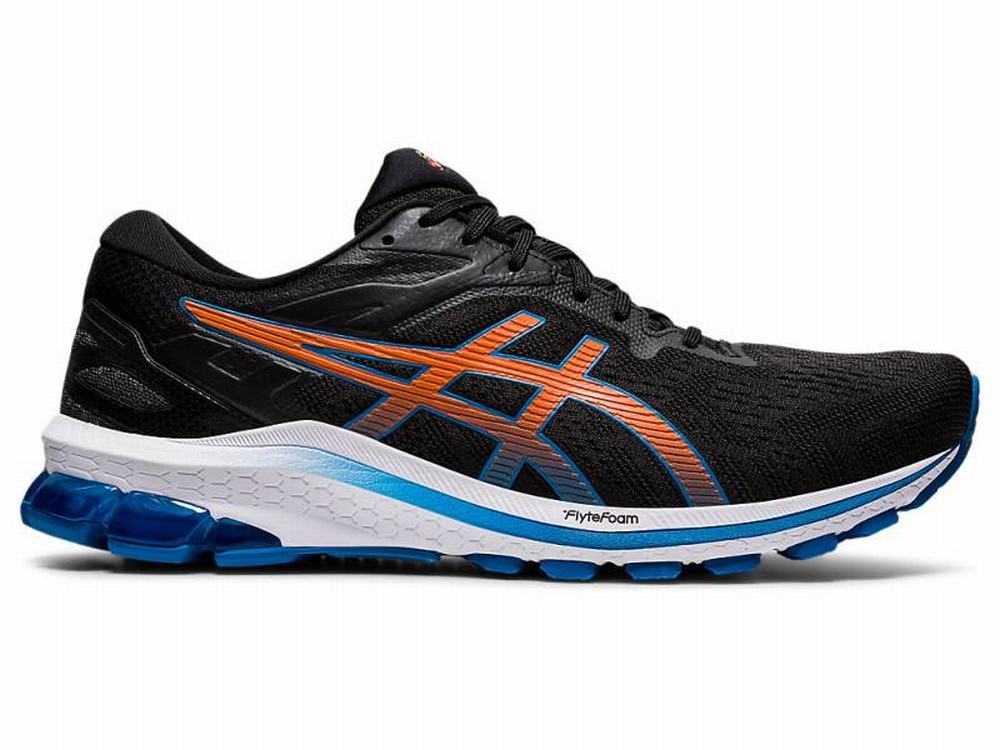 Chaussures Running Asics GT-1000 10 Homme Noir Bleu | SYH-192380